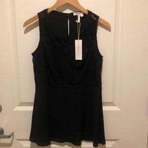 NWT beautiful black top by BCBGeneration